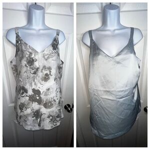 NWT White House Black Market Women’s Medium Floral Reversible Cami Tank Top M